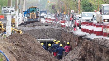 la megaobra del pluvial estara lista antes de fin de ano