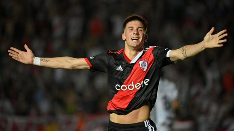 El récord mundial que marcó Mastantuono jugando para River en la Libertadores