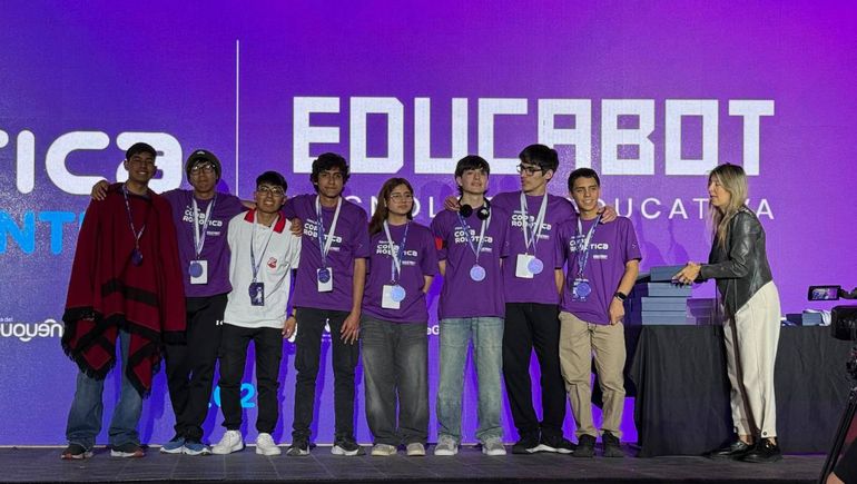 Los alumnos de Río Negro tuvieron un gran desempeño en la Copa Robótica.
