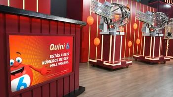 El sorteo de esta nueva edición del Quini 6. El sorteo de esta nueva edición del Quini 6.