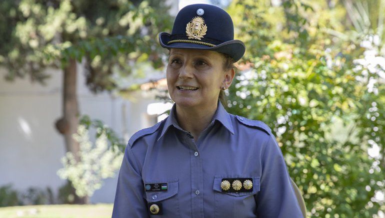 Adriana Fabi es la primera mujer en alcanzar la máxima jerarquía policial