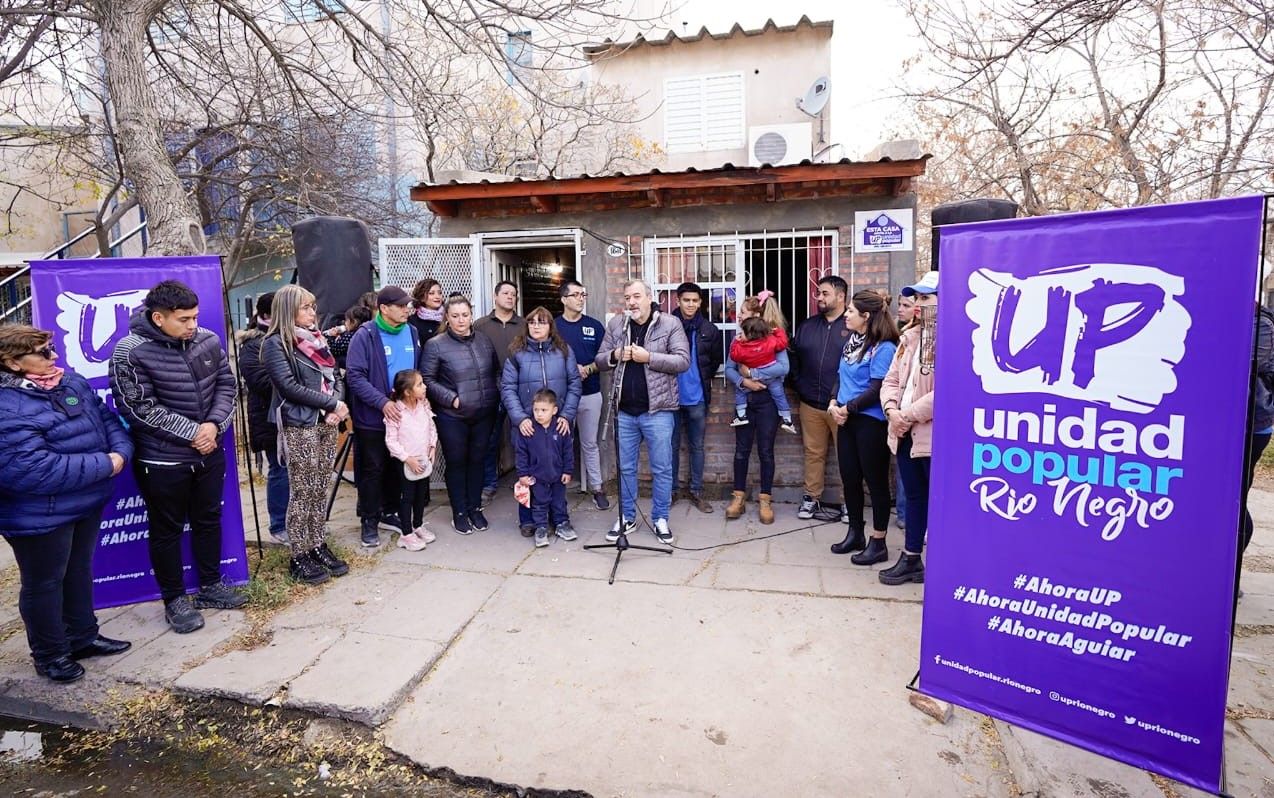 Presentaron las primeras casas locales de la Unidad Popular