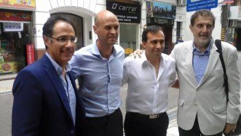 junto a intendentes, sergio wisky gestiona obras viales para rio negro