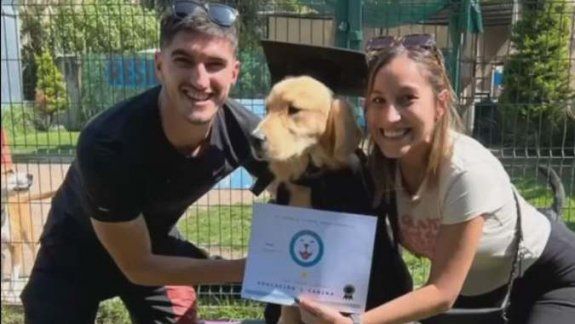 El tierno video del Tuti Del Prete jugando con su mascota en gigante patio