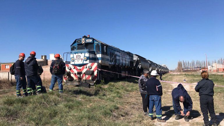 Murió arrollado por el tren