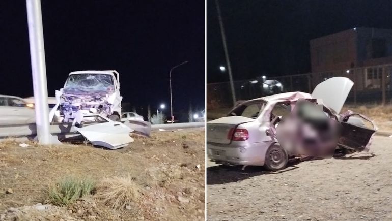 Choque fatal sobre la Ruta 22: murió un hombre y hay dos heridos