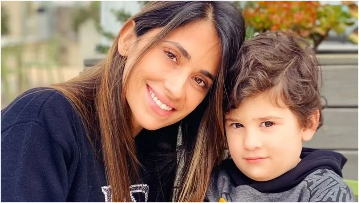 La foto de Ciro el hijo menor de Lionel Messi que se hizo s per