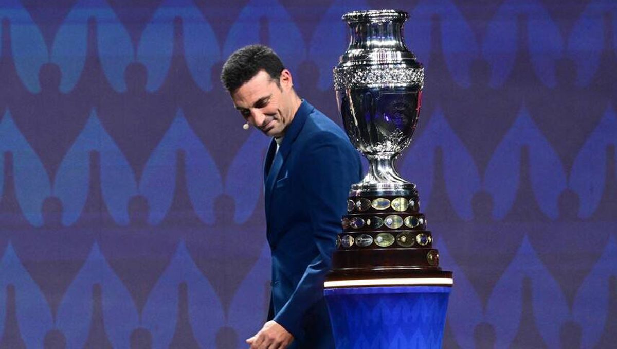 Lionel Scaloni ingresó la Copa América por ser el último campeón con la Selección Argentina.