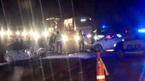 El trágico choque ocurrió este miércoles en la ruta 7 / Foto