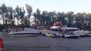 desbarataron una fiesta clandestina que se hacia a bordo de un yate desbarataron una fiesta clandestina que se hacia a bordo de un yate