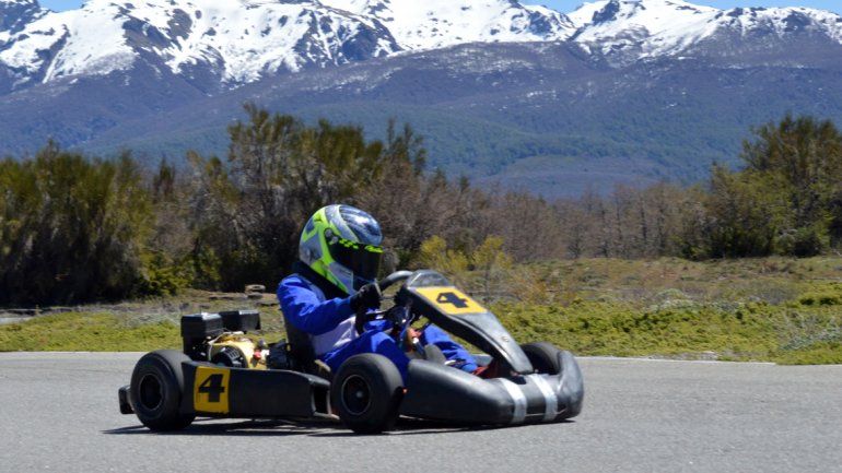 Una de las postales del fin de semana en Lago Escondido.