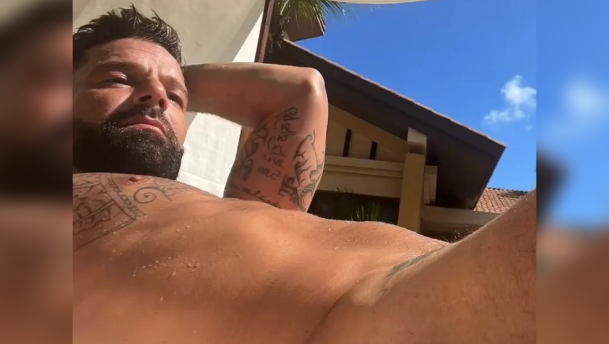 Foto y escándalo: Ricky Martin soltero y desnudo