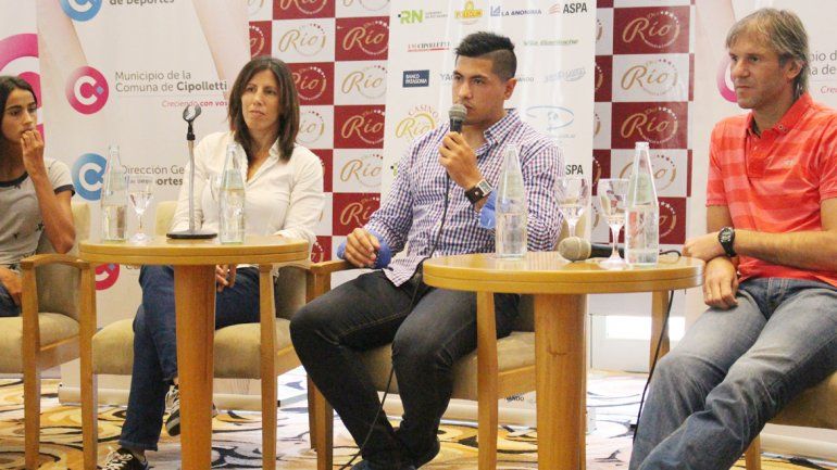 Brian Toledo estará dentro de 6 meses viviendo sus segundos Juegos Olímpicos en Río de Janeiro. Gentileza La Voz de Cipolletti.