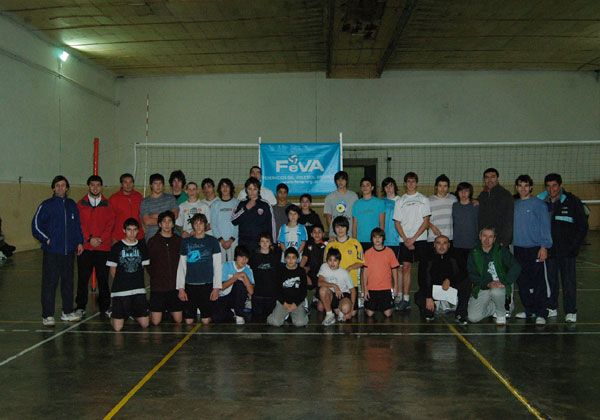 El voley tuvo una tarde de captación de talentos