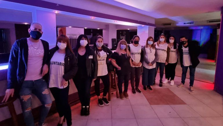 El boliche Flame implementó la vacunación nocturna en la reinauguración y fue un éxito.
