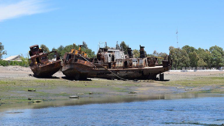 El cementerio de barcos de San Antonio Oeste