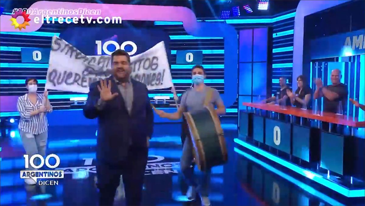 Barassi sufrió un piquete al aire: ¿Qué le pasó al conductor?