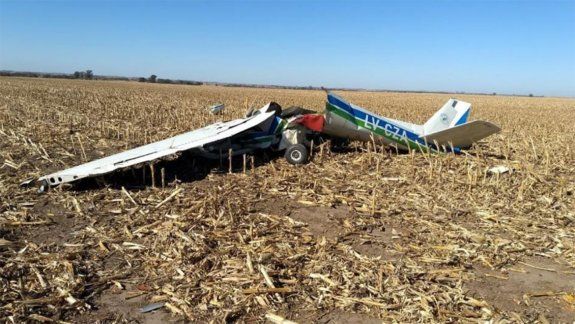 Tragedia: murieron dos personas al estrellarse una avioneta