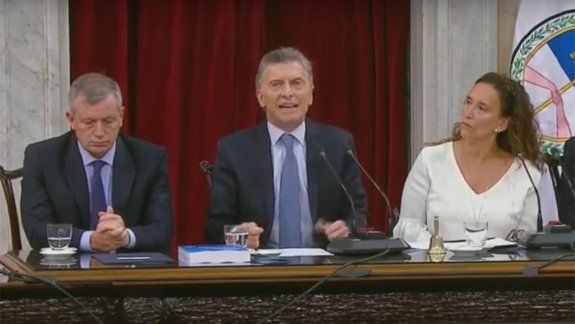 Un Macri encendido