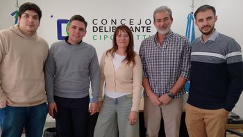 El convenio para las pasantías fue firmado en el Concejo por la presidenta del cuerpo.