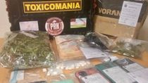 La Policía rionegrina desactivó otro kiosco de drogas en Allen. 