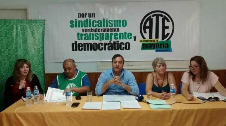 ATE se manifiesta en organismos nacionales