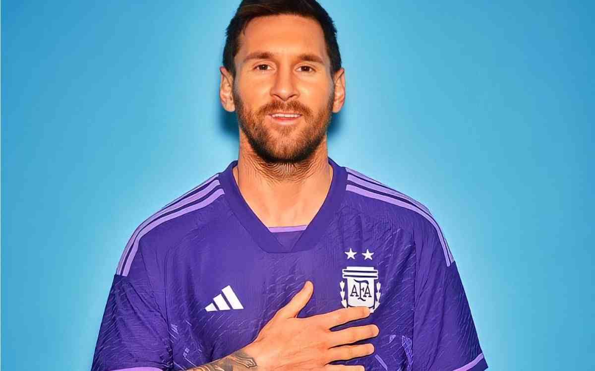 Así es la nueva camiseta suplente de la Selección Argentina 