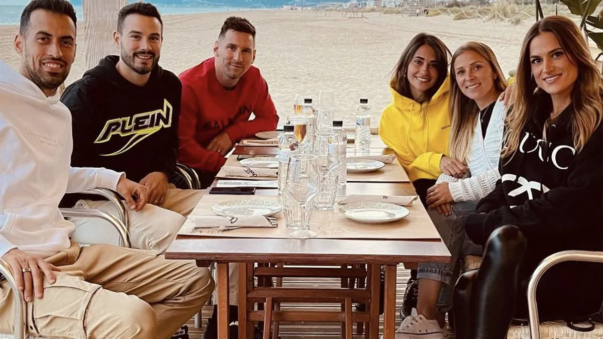 Messi y Antonela en Barcelona: paseo y fotos