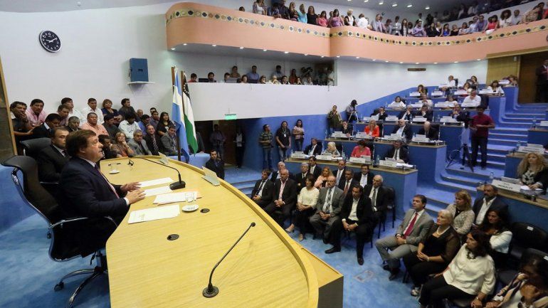 Weretilneck brindó ayer el tradicional discurso de inicio de sesiones ordinarias en la Legislatura