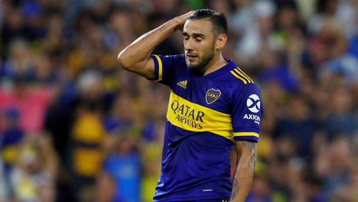 Toto Salvio, delantero de Boca.
