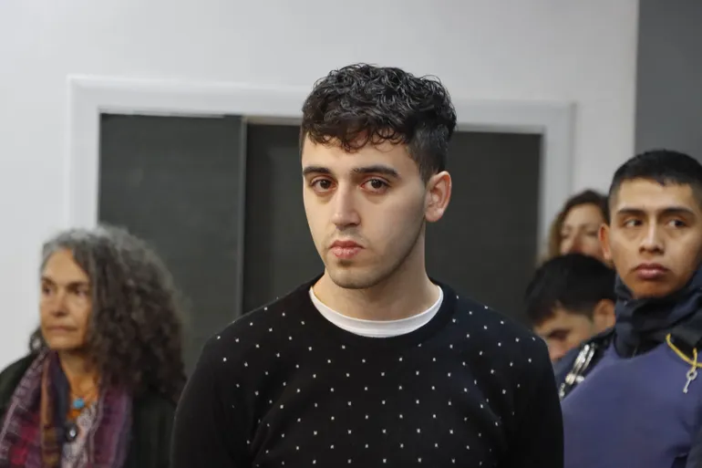 Ramiro Gutiérrez en el juicio por la muerte de Ramiro Castillo.