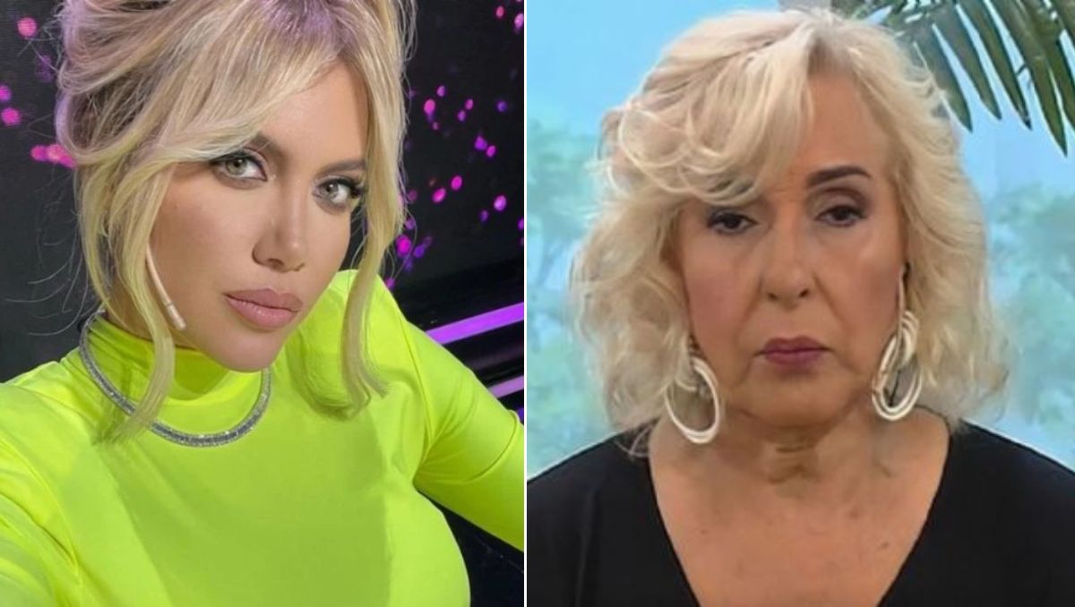 Georgina Barbarossa se calentó con Wanda Nara.