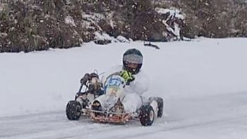 tierra del fuego: despues de 22 anos vuelve el karting sobre hielo