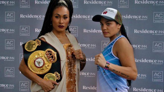 La Tina cayó de pie en su primera pelea internacional