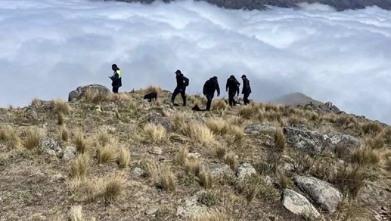 En fotos: el extremo operativo a más de 3.000 metros para hallar al ex docente de Río Negro en el cerro Ñuñorco