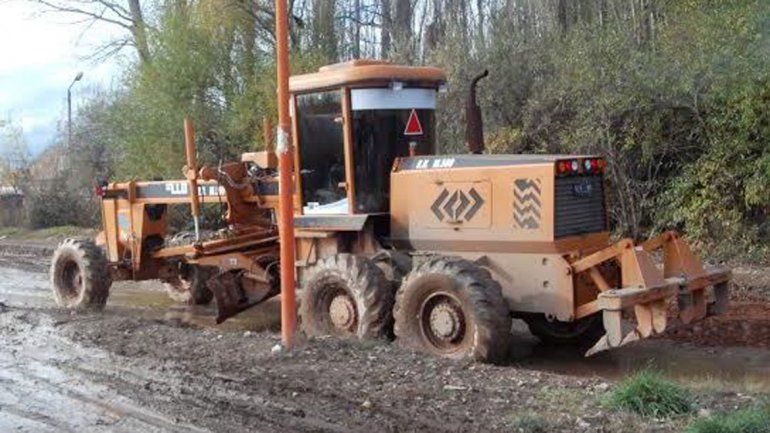 Disponer de más motoniveladoras resulta todavía de primera necesidad.