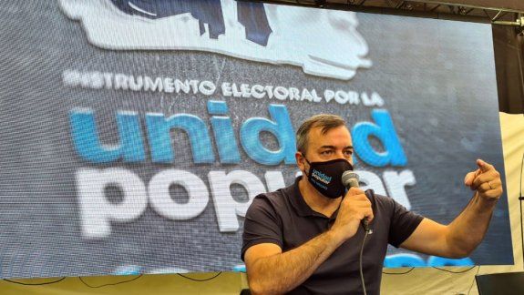 Aguiar cuestionó la campaña electoral en actos de gobierno