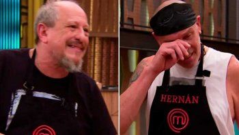 masterchef: el llanto del loco montenegro tras los elogios de daniel araoz