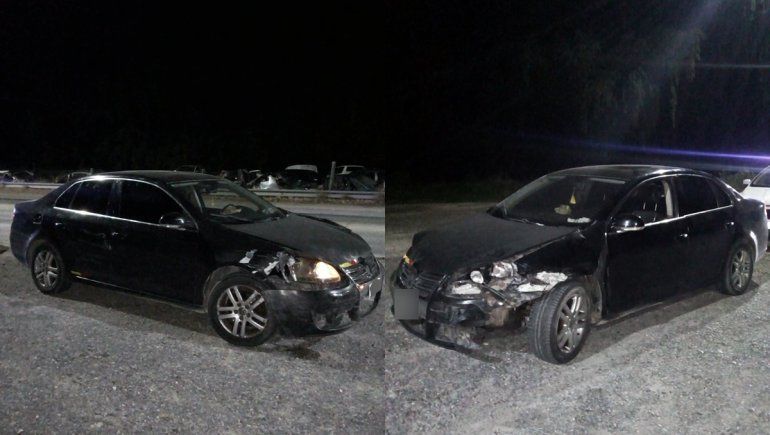 Borracho chocó tres autos estacionados y lo atraparon tras una intensa persecución