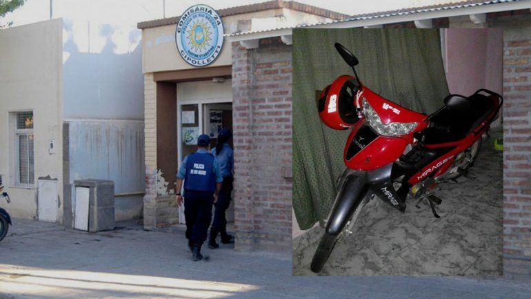 El delivery que fue asaltado debió pagar un rescate de $3.500 para recuperar la moto