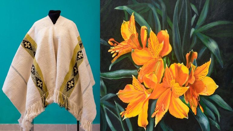 Poncho rionegrino y De mar a cordillera, dos muestras imperdibles