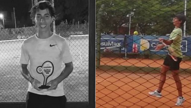 Dolor en el tenis argentino por la muerte de una promesa de 17 años