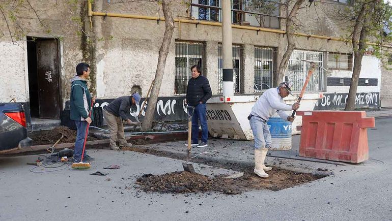 ¡Al fin! Arreglan la pérdida cloacal en el Club Cipolletti