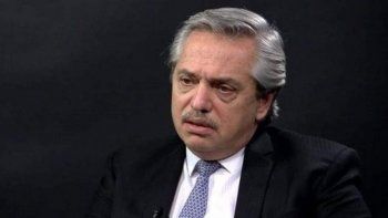 alberto fernandez se refirio a los mensajes falsos