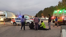 El accidente ocurrió en la mañana de este jueves sobre Ruta 22 y acceso a María Elvira sentido a Cipolletti.