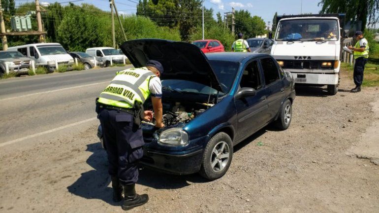 Secuestraron en Cipolletti un auto robado en Mar del Plata
