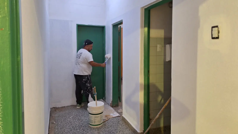 El plan de mantenimiento de escuelas ya está en ejecución.&nbsp;