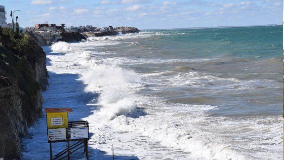 Mareas extraordinarias llegan a la costa rionegrina