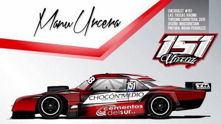 La Chevy de Urcera en el TC ya tiene diseño definido
