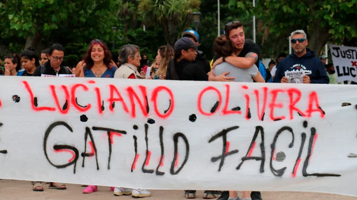 La autopsia reveló que el disparo le perforó el corazón a Luciano